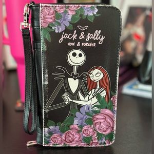 Jack & Sally wristlet